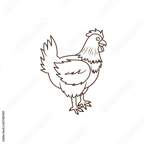 hen and chicken