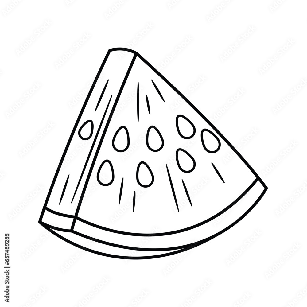 illustration of a watermelon illustration of a watermelon