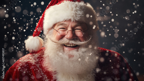 Portrait of smiling Santa Claus © Venka