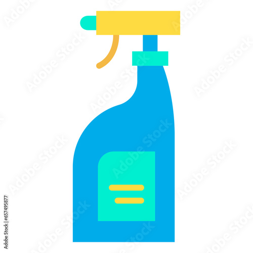 Flat Cleaning liquid Products icon