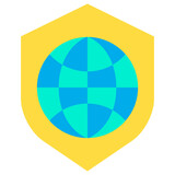 Flat Medical Shield icon