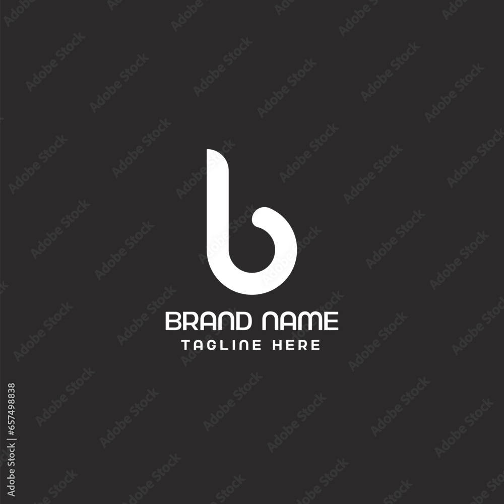 b letter logo design b letter logo design