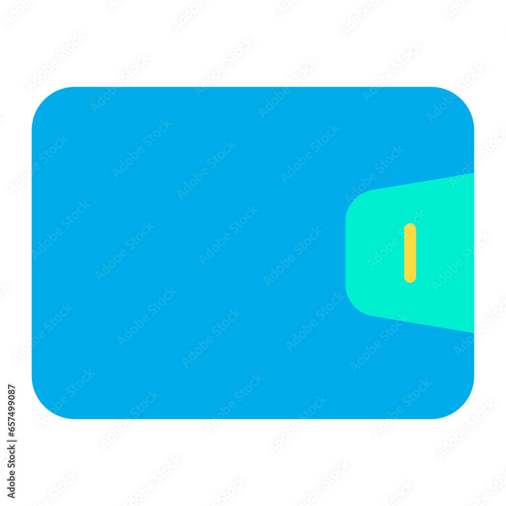Flat Wallet icon Flat Wallet icon