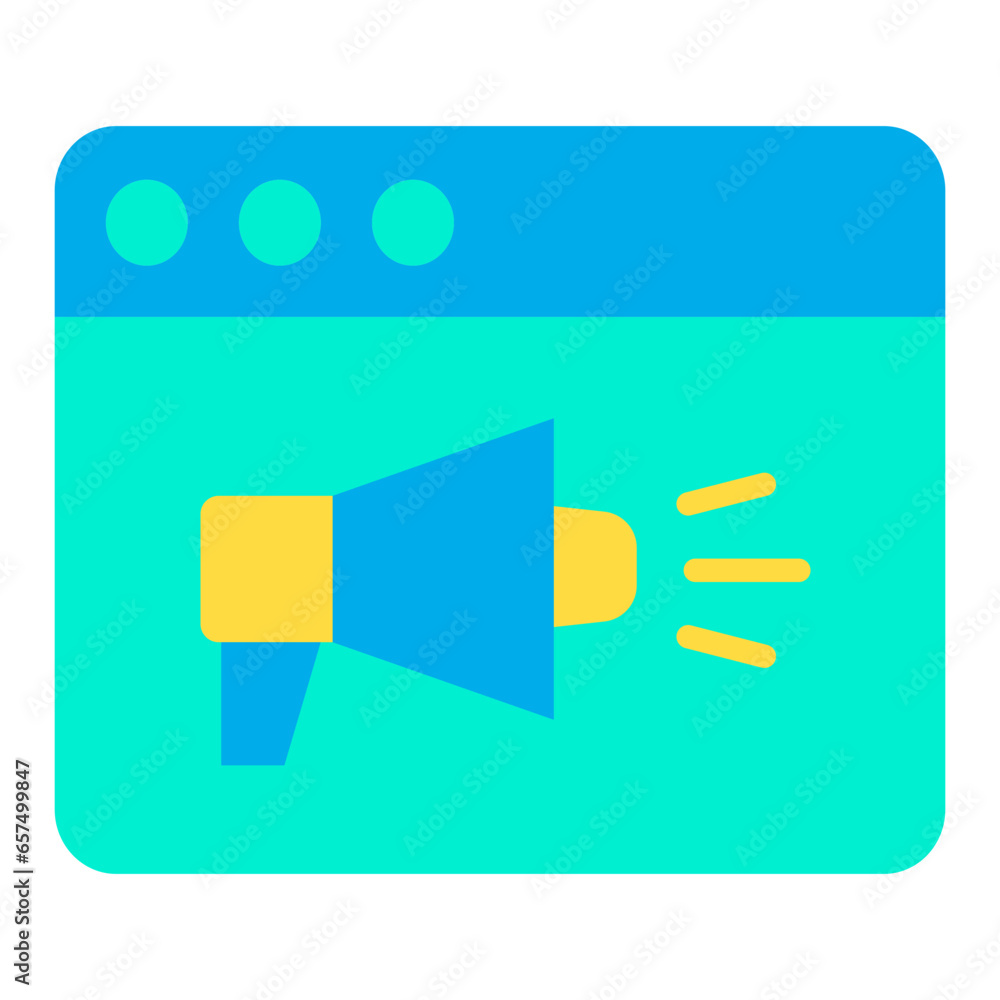 Flat Ads Website icon Flat Ads Website icon