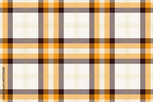 Textile texture background of plaid pattern fabric with a tartan seamless vector check.
