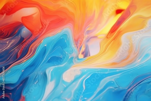 Abstract colorful marble background. Beautiful artwork. Generative AI