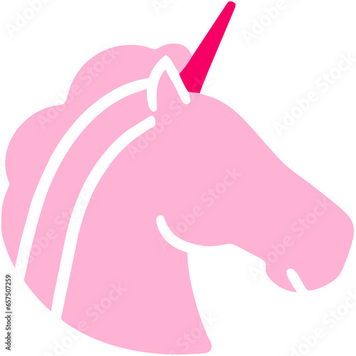pink horse unicorn illustration