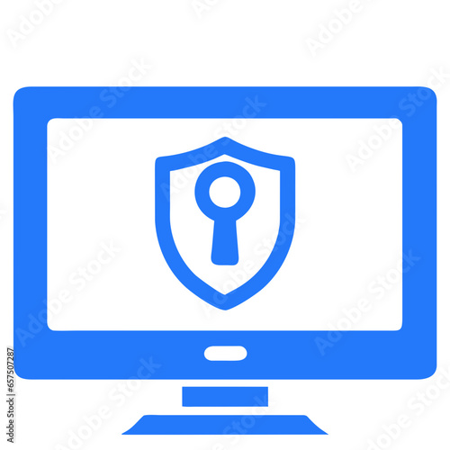 lock on monitor
