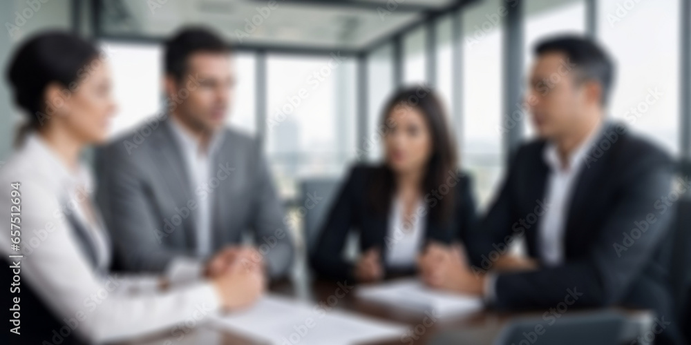 Blurred business meeting background Blurred business meeting background