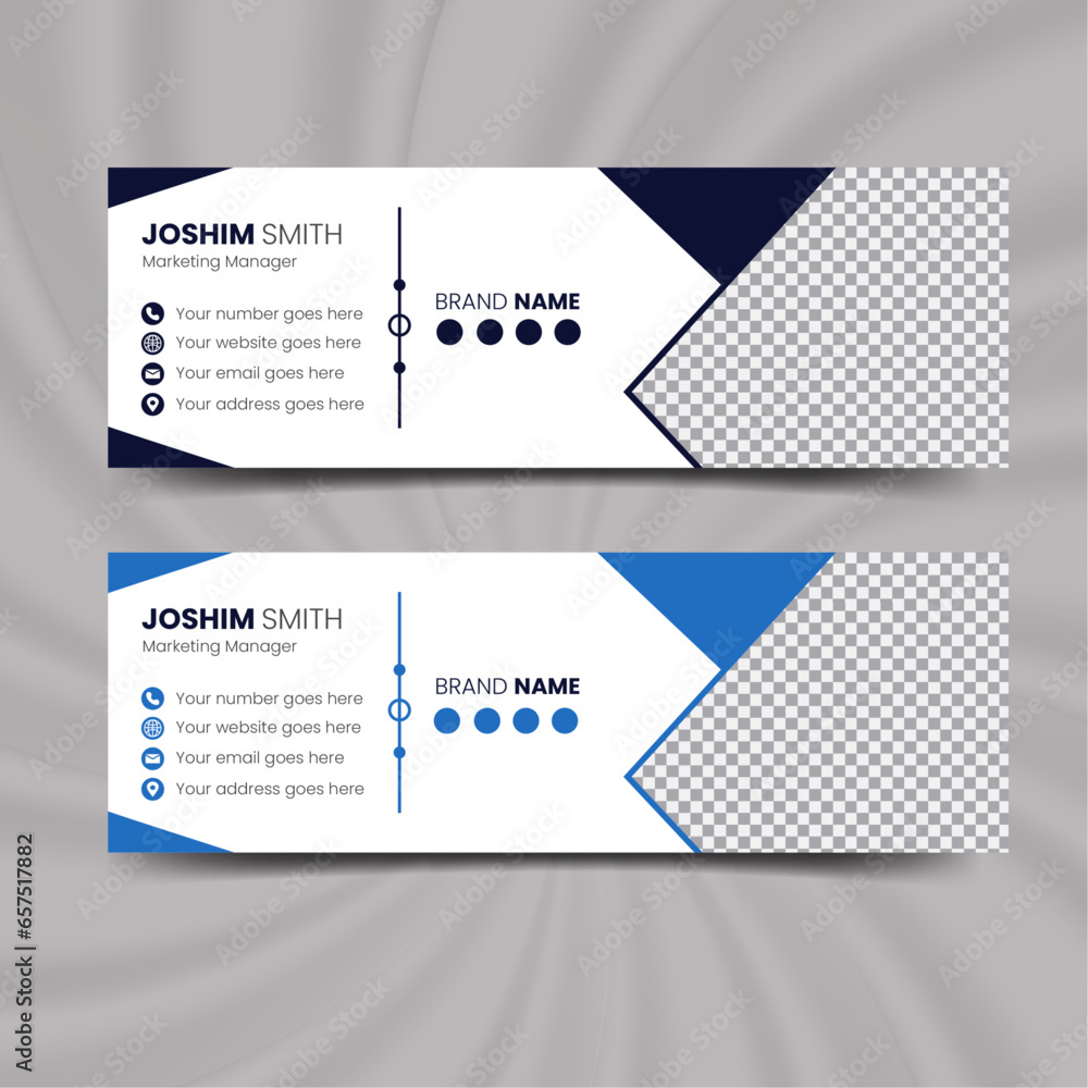 modern email signature design creative layout modern email signature design creative layout