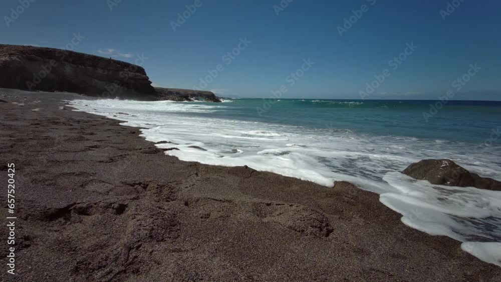 Beach Playa de los Muertos in Ajuy, Fuerteventura, Canary Islands, Spain Beach Playa de los Muertos in Ajuy, Fuerteventura, Canary Islands, Spain