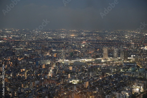 The view from Tokyo sky tree.