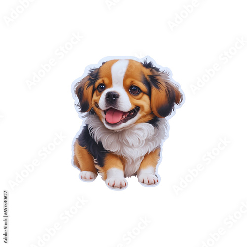 Baby dog stickers for kids