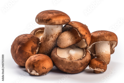 Fresh porcini mushroom known for their distinct flavor