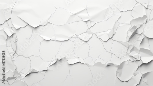 A white wall with visible cracks and texture