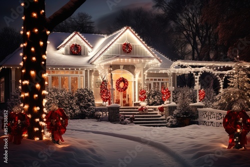 Charming Christmas Home: Tonalist-Inspired Rural Beauty photo