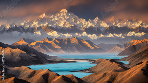 Pamir mountains wallpaper photo