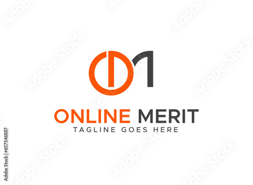 Introducing our OM Letter Mark Logo Design: This striking emblem encapsulates the essence of modernity and simplicity, making it an ideal choice for any company seeking a unique, minimalistic branding
