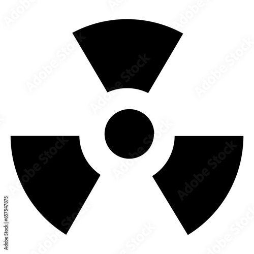 radiation hazard symbol