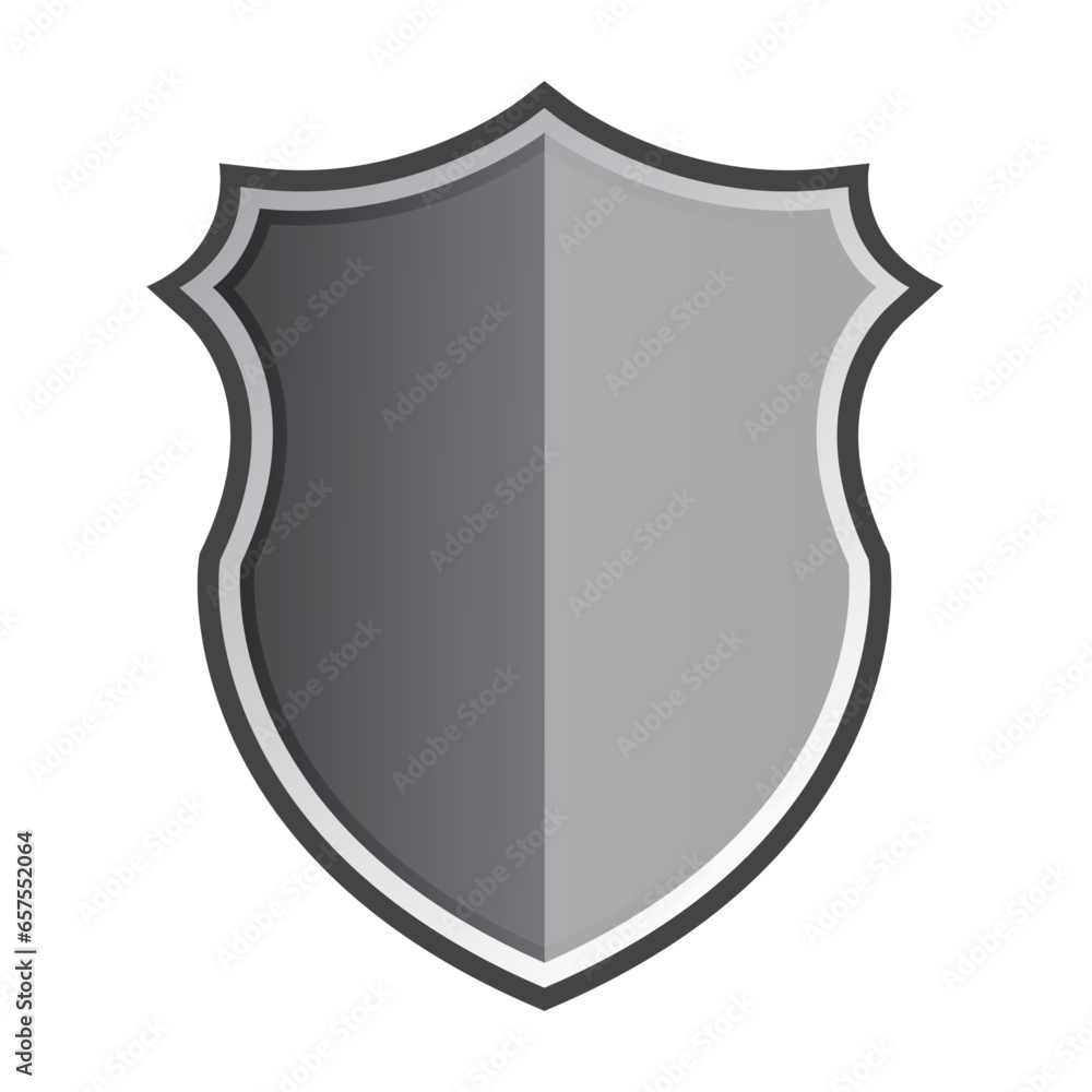 Shield metal vector illustration logo icon clipart Shield metal vector illustration logo icon clipart