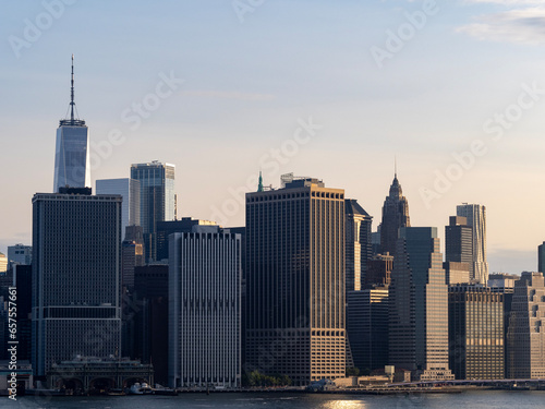 Very nice view of New York cityscape  USA