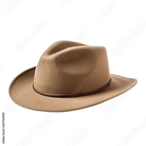 Saucer Hat isolated on white backgound