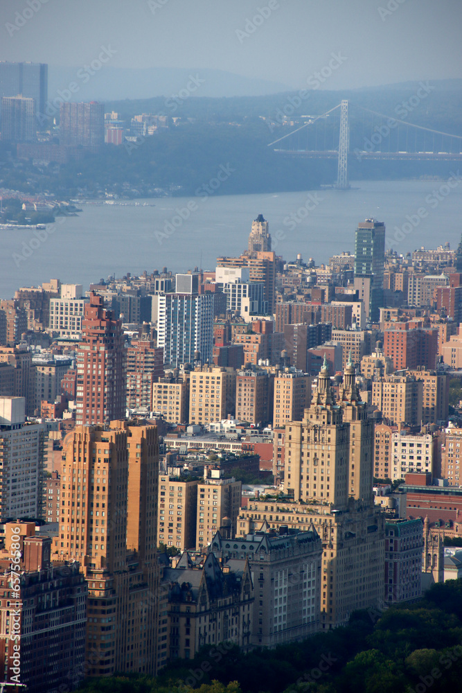 Fototapeta premium Skyilne of Manhattan, New York City