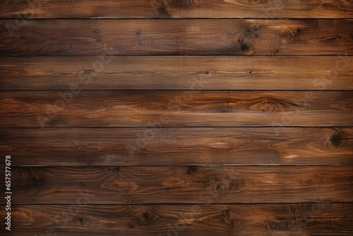 An aged  grunge-style wooden timber texture in rustic brown  suitable for backgrounds on walls  floors  or tables.