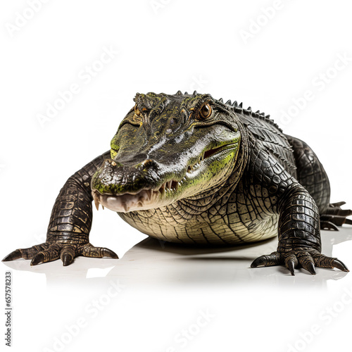 Alligator real  isolated on transparent backgound