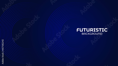 3D Blue techno abstract background overlap layer on dark space with glowing lines shape decoration. Modern graphic design element future style concept for banner, flyer, card, or brochure cover 
