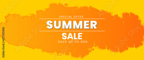 Summer sale Colorful background. Summer sale creative ads. Summer sale design for banner, poster 3D Illustration