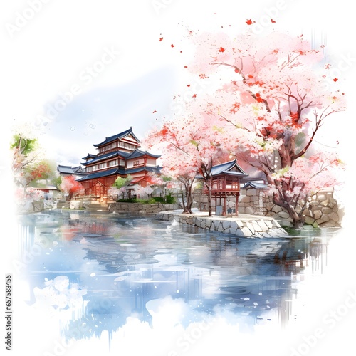 Sakura in spring