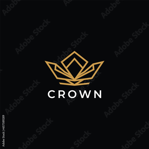 Logo design, crown, royal, prince, modern style
