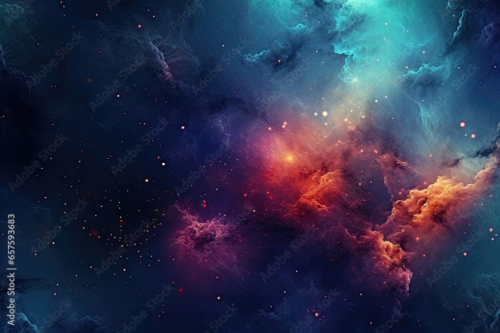  an abstract background inspired by the wonders of space Generative Ai