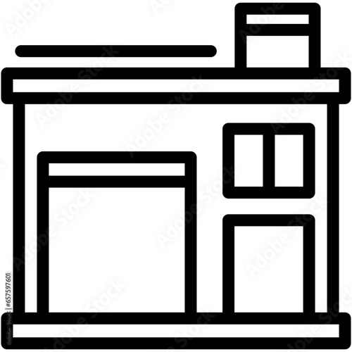 Fire Station Icon
