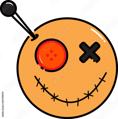 Voodoo doll icon