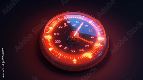 Visualize a digital timer with seconds ticking down to zero, representing the anticipation and energy of the countdown