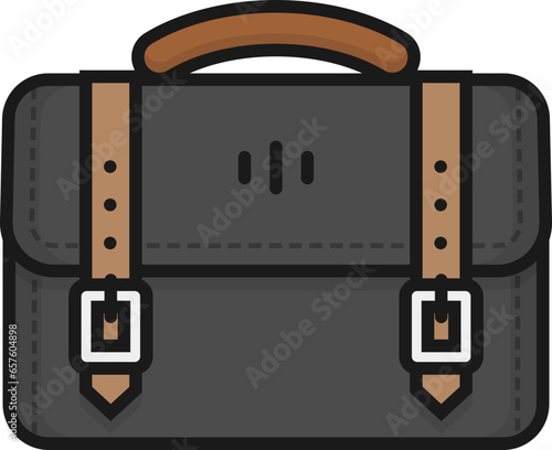 Suitcase line icon