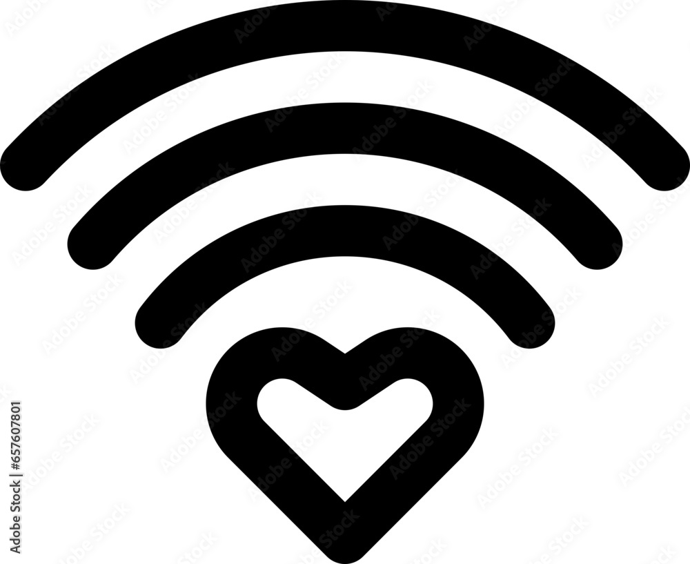 love signal icon love signal icon