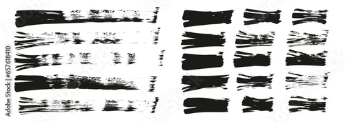 Wallpaper Mural Flat Fan Brush Thin Straight Lines Mix High Detail Abstract Vector Background Mix Set  Torontodigital.ca