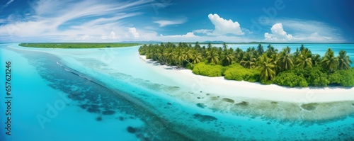 beautiful paradise tropical island summer vacation