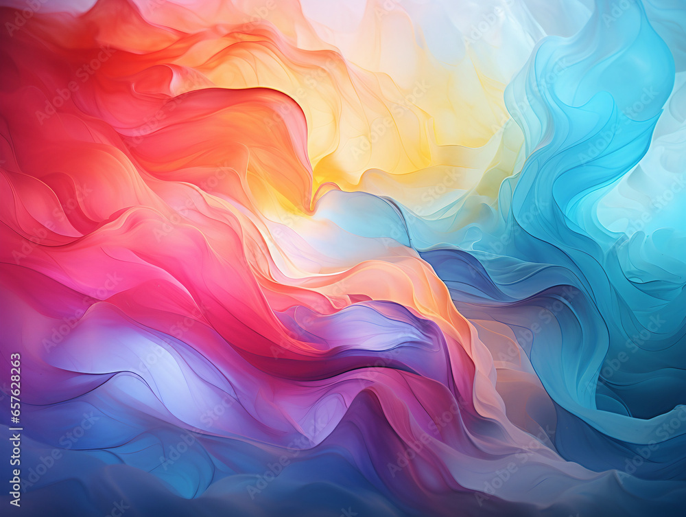 Obraz premium Abstract Luxury, Artistic Digital Illustration with a Wallpaper Concept