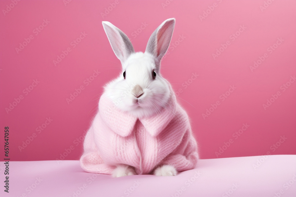 Fluffy rabbit adorable bunny small animal easter pets cute mammal Fluffy rabbit adorable bunny small animal easter pets cute mammal