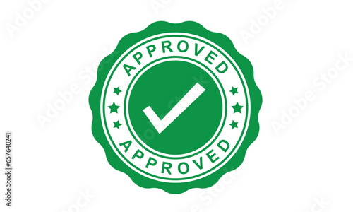 Approved stamp icon