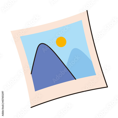 photo hand drawn illustration