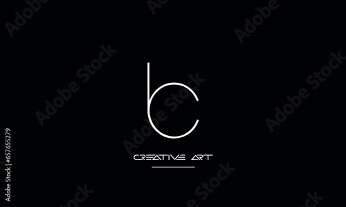 BC, CB, B, C abstract letters logo monogram