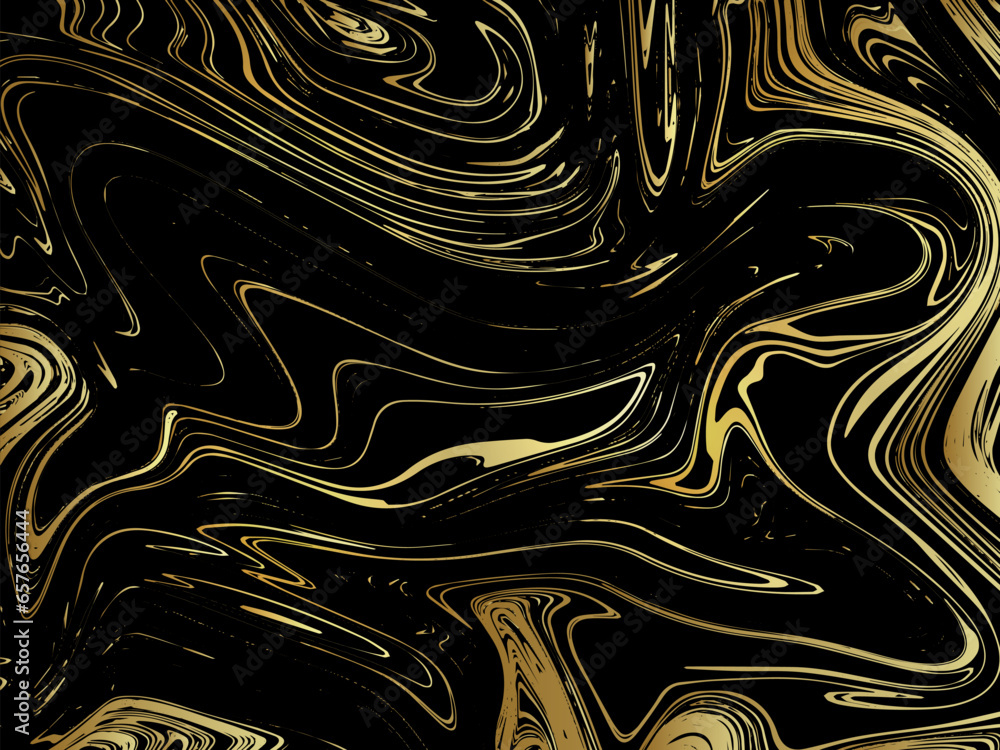 Obraz premium Gold Marbling Texture design for poster, brochure, invitation, cover book, catalog. Vector