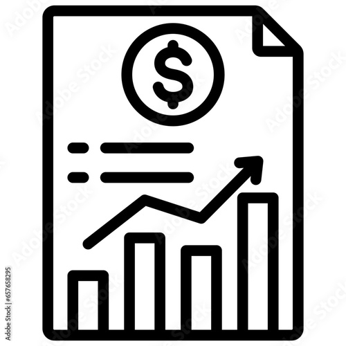 Monetary Outline Icon