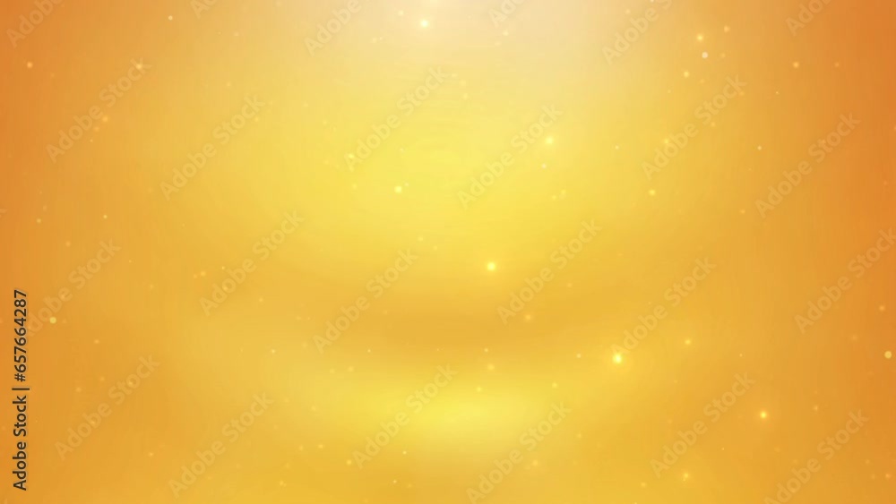 Abstract motion background shining gold particles. golden bokeh sparkle background.