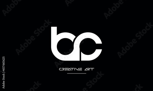 BC, CB, B, C abstract letters logo monogram